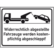 Parkplatzschilder kaufen - große Produktauswahl | kroschke.com